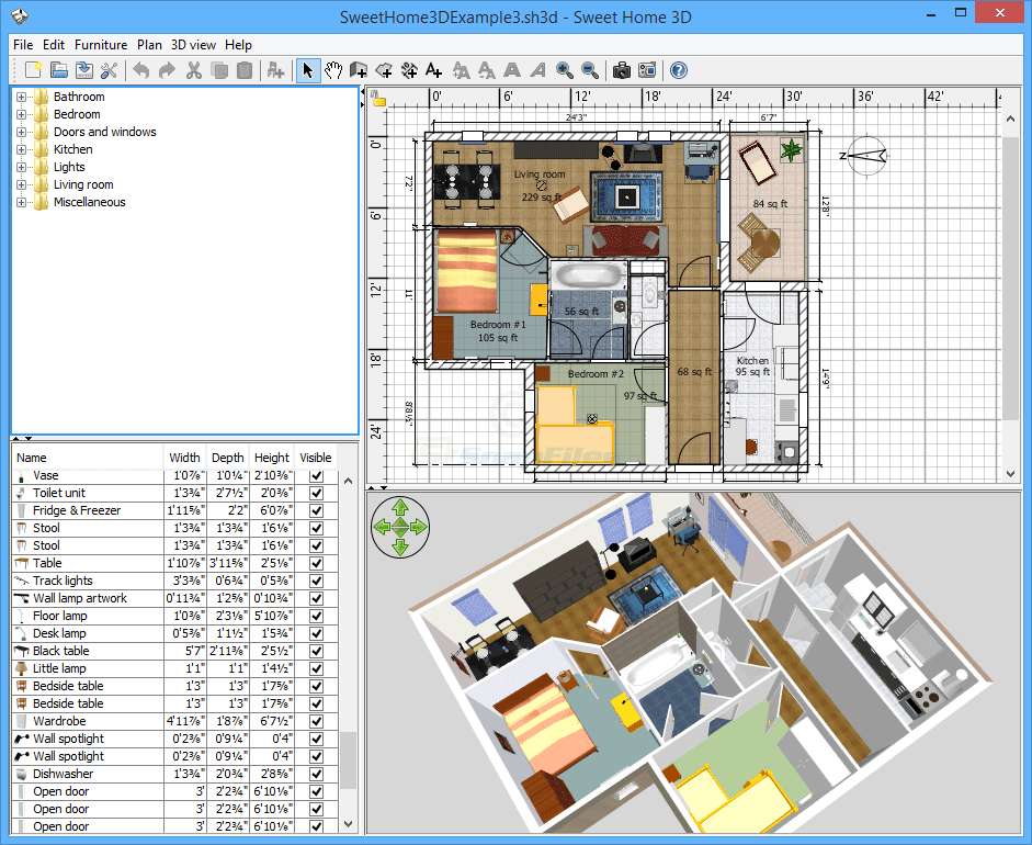 Sweet Home 3D full Cracked Latest Version Download
@fullsofts.net